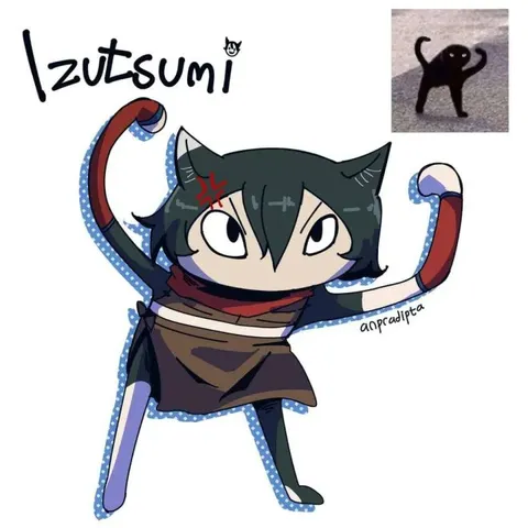 Izutsumi Dancing Cat