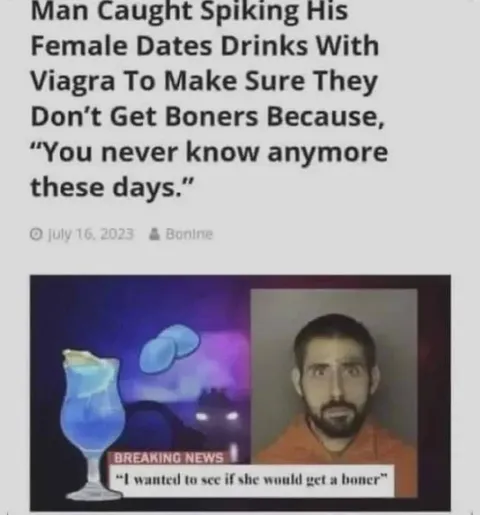 Man Gives Dates Viagra