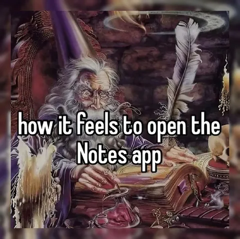 Opening the Notes App