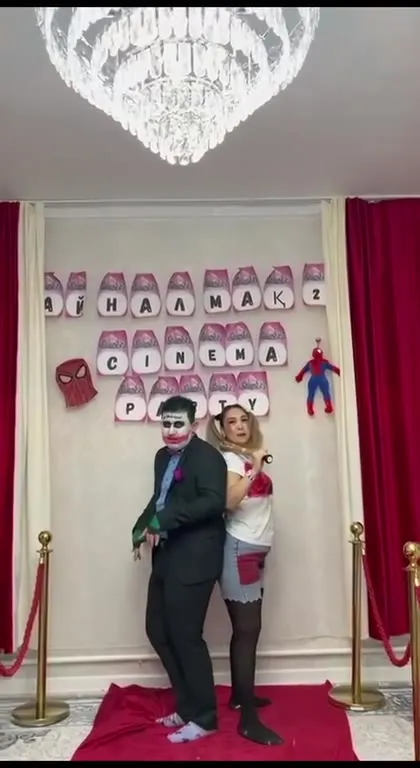 Joker and Harley Quinn Cinema Party