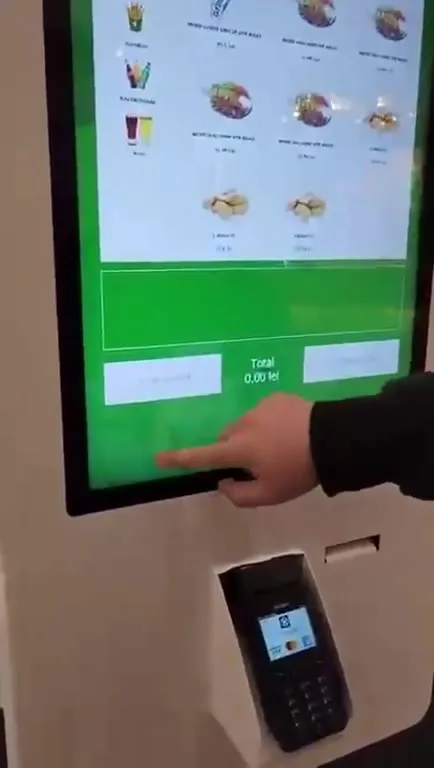 The Self-Service Kiosk Runs Windows