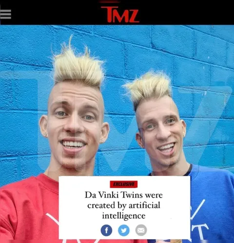 Da Vinki Twins Created by AI