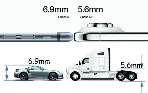 Thinner iPhone, Taller Truck