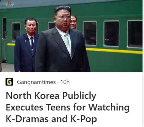 North Korea Executes K-Drama Teens