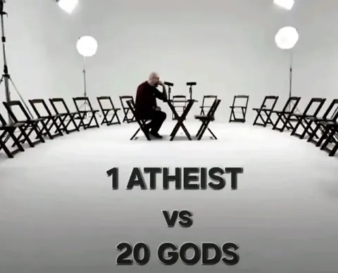 1 Atheist vs 20 Gods