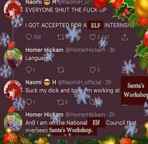 Elf Internship Twitter Exchange
