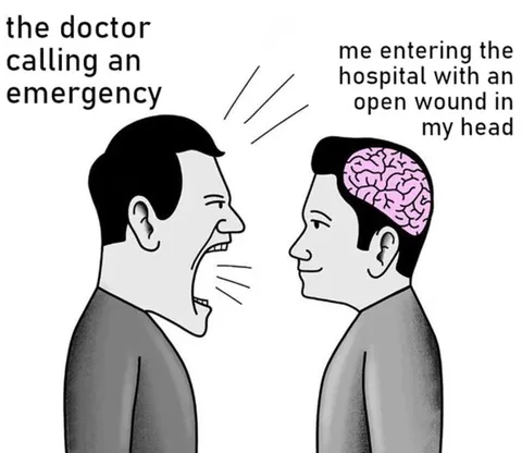 Doctor Calling an Emergency