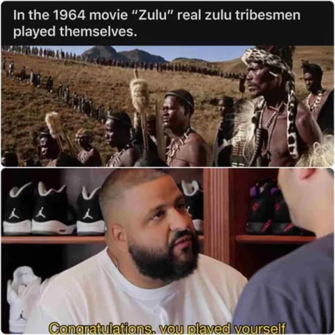 Zulu Tribesmen Played Themselves