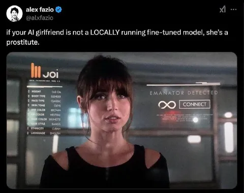 Locally Running AI Girlfriend