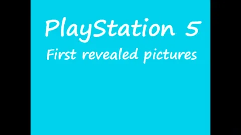 PlayStation 5 First Revealed Pictures