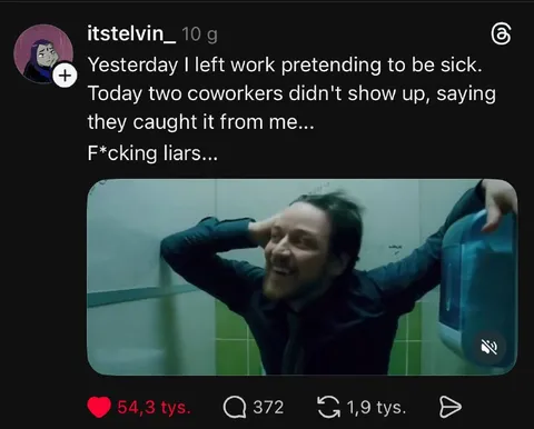 Faking Sick at Work