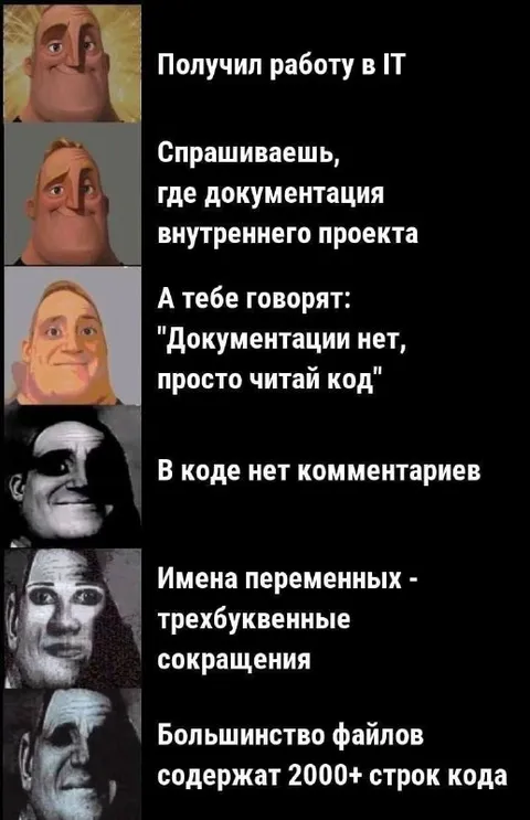 Документации нет, просто читай код