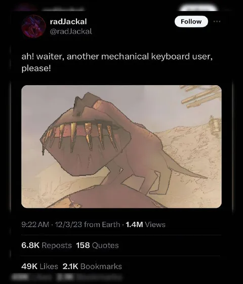 Another Mechanical Keyboard User