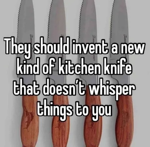Kitchen Knife That Whispers