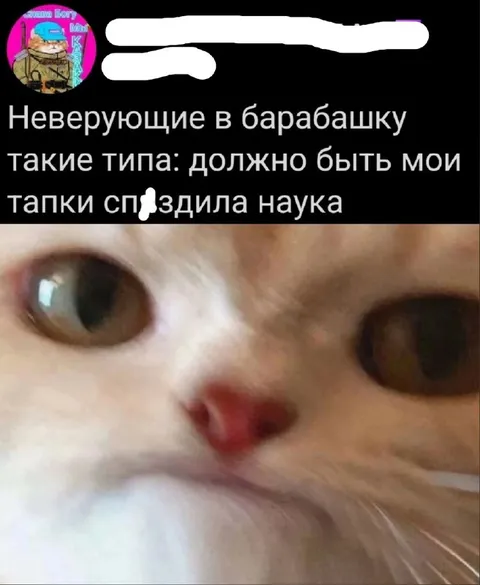 Неверующие в барабашку