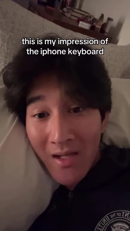 iPhone Keyboard Impression