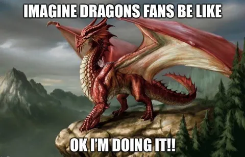 Imagine Dragons Fan Dragon
