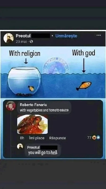 Fish With Religion and God