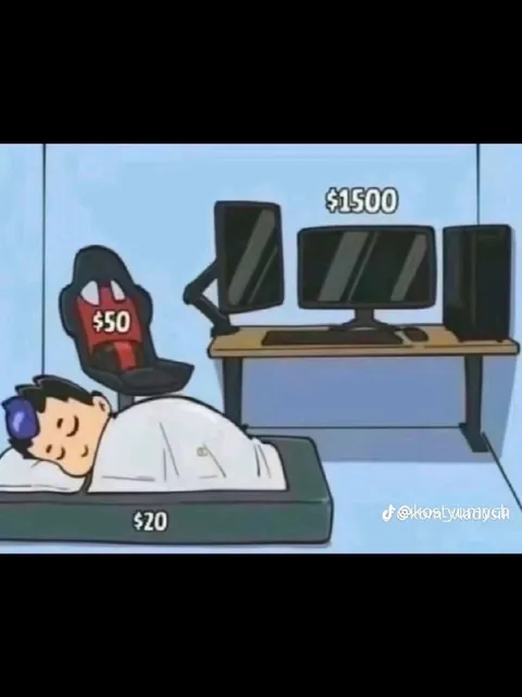 Gaming Setup Versus Sleep