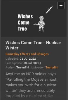Wishes Come True Nuclear Winter