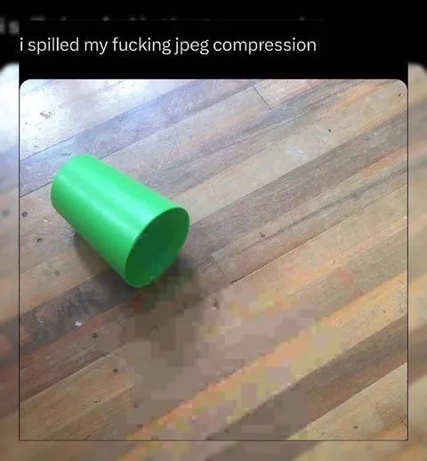 Spilled JPEG Compression