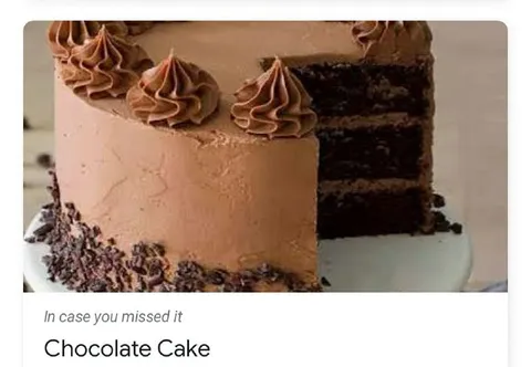 In Case You Missed It Cake