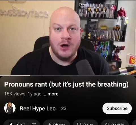 Pronouns rant but just breathing