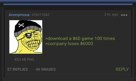 Download a $60 Game 100 Times