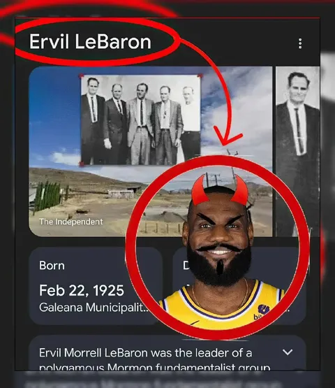 LeBron James as Ervil LeBaron
