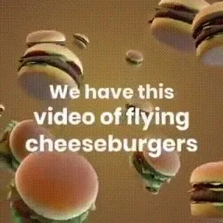 Flying Cheeseburgers Video