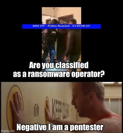 Negative, I Am a Pentester
