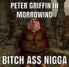 Peter Griffin in Morrowind