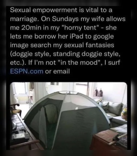 The Horny Tent