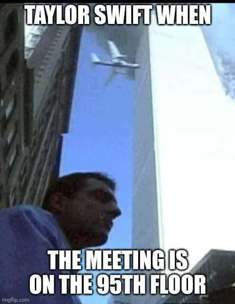 Taylor Swift Meeting on the 95th Floor