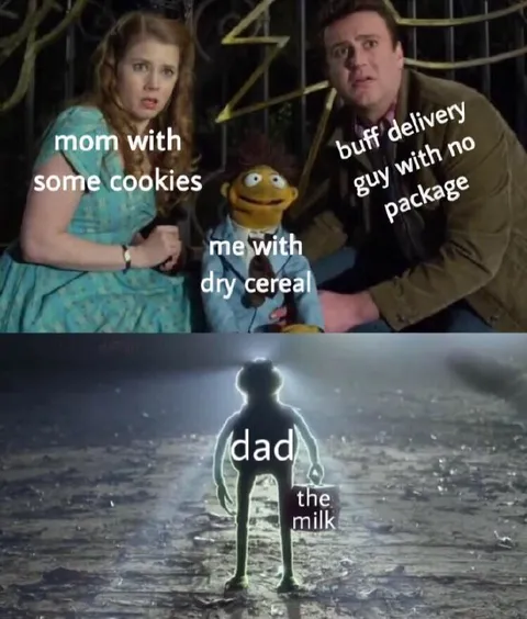 Dad Went Out for Milk