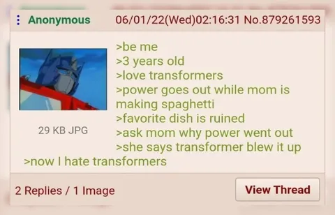 Power Outage Ruins Spaghetti