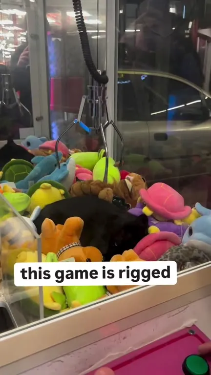 Rigged Claw Machine Game