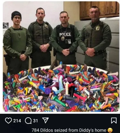 784 Dildos Seized from Diddy’s Home