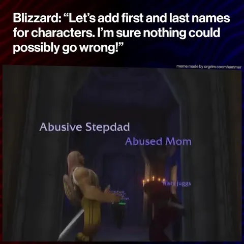 Blizzard Adds Character Names