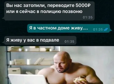 Я живу у вас в подвале