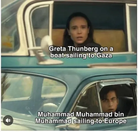 Greta Thunberg Sailing to Gaza