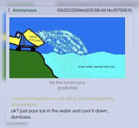Pour Ice Into the Ocean