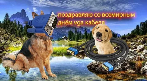 Всемирный день VGA кабеля
