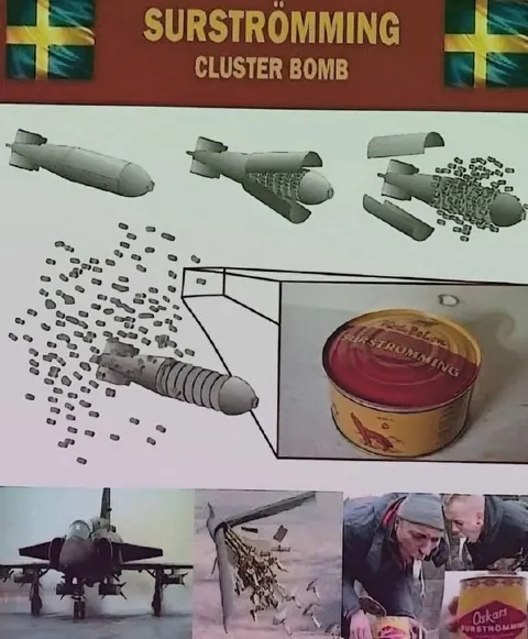 Surströmming Cluster Bomb
