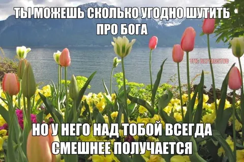 У Бога шутки всегда смешнее