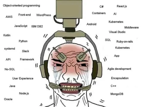 Object-Oriented Programming Crying Meme