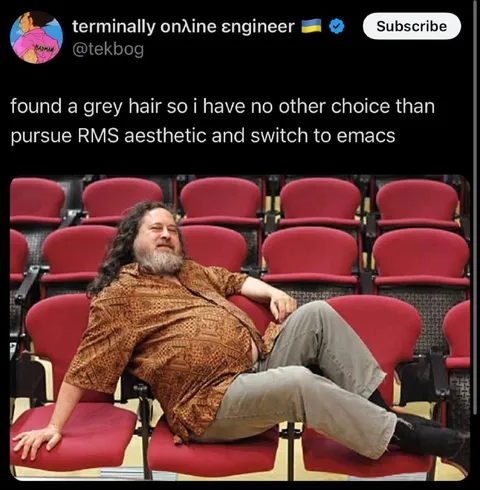 Grey Hair Means Emacs