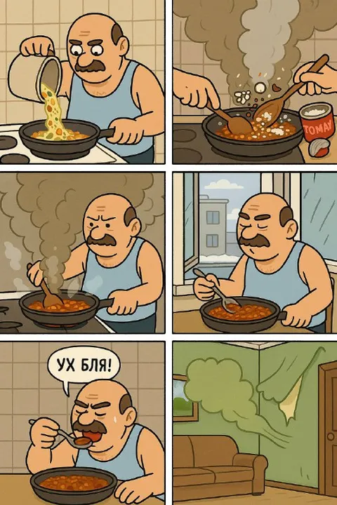 Ух бля после острого супа