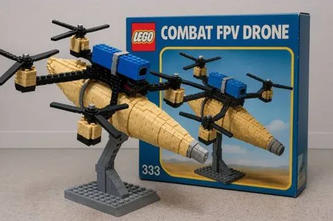 LEGO Combat FPV Drone