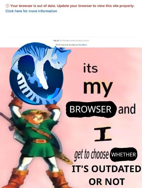 My Browser Chooses If It’s Outdated
